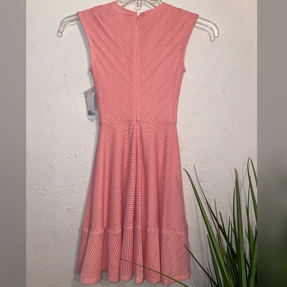 BAR lII BLUSHING PINK A LINE DRESS - Picture 4 of 7